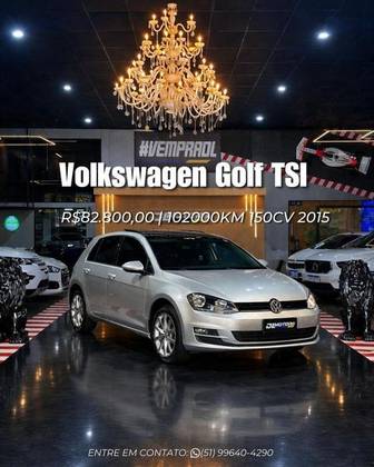 VOLKSWAGEN GOLF 1.4 TSI COMFORTLINE 16V GASOLINA 4P AUTOMÁTICO